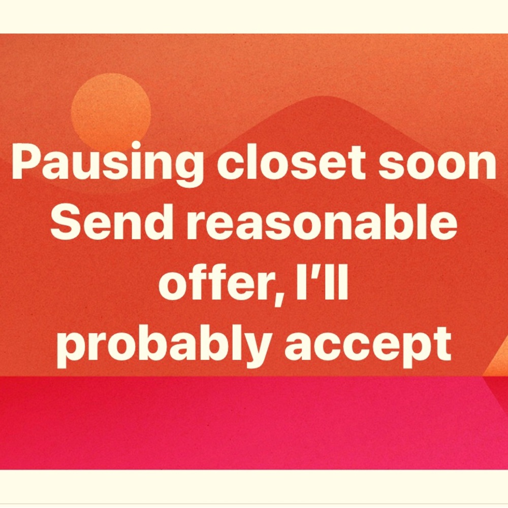 OPEN TO ALL REASONABLE OFFERS | Pausing Closet Indefinitely ~Bundle to Save More